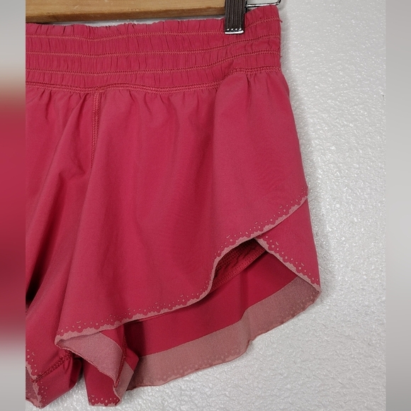 Lululemon Free Spirit Fireside Lined High Rise Active Running Athletic Shorts - Picture 4 of 15